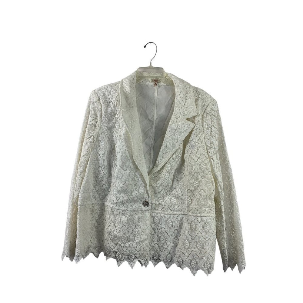 Reba Women's Spring Radiance White Jacket